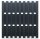 WPC Zaun IBIZA Anthrazit / Silber - 180x180cm
