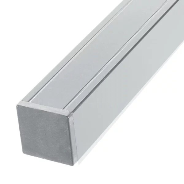 Pfosten Silber 7 x 7 x 265 cm