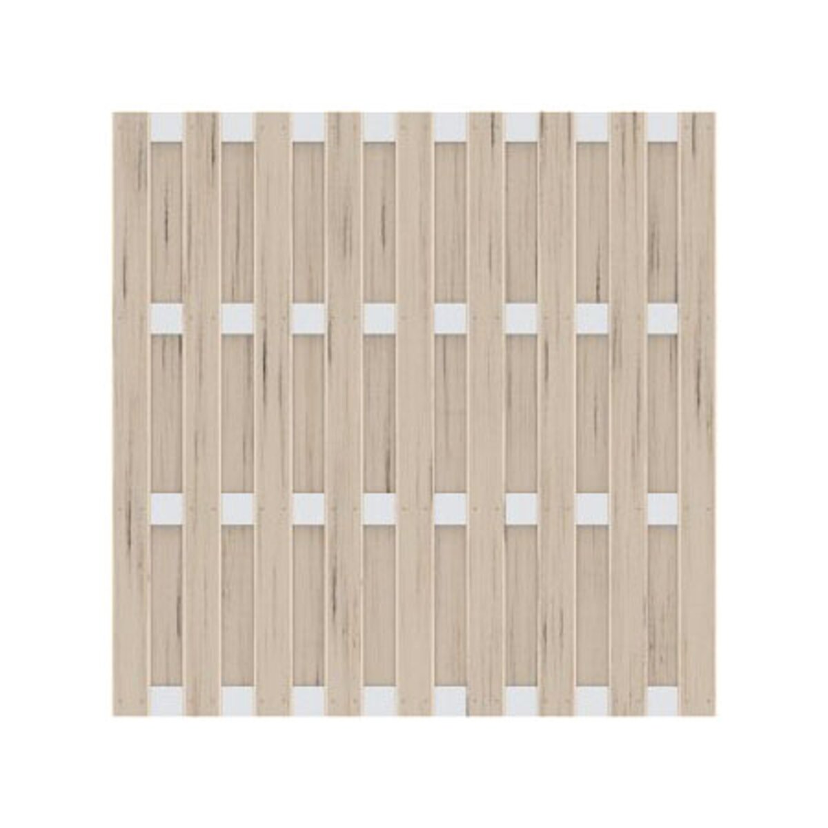 56+ Wpc Zaun Weiß, Ein gartenzaun aus kunststoff und holz (kurz wpc)