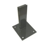 Pfostenhalter Modular f&uuml;r Steckzaun Anthrazit