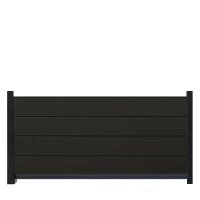 Steckzaun Mona 180x91 cm Rockgrey Anthrazit