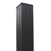 Variabler Pfosten Einsatz Winkelprofil antharzit