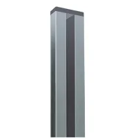 Wandprofil Anthrazit Steckzaun, 200 x 6,8 x 2,5 cm